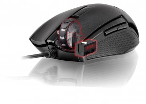 Tt eSPORTS VENTUS R Optical Gaming Mouse uses high quality OMRON switches with a 20 million click lifecycle