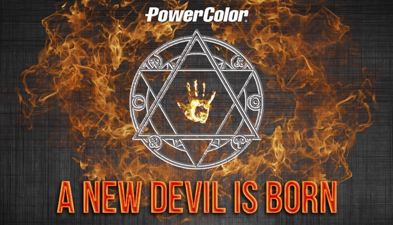 Le diable voit rouge chez PowerColor