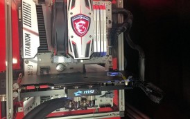 Une mystérieuse carte graphique sur le stand MSI