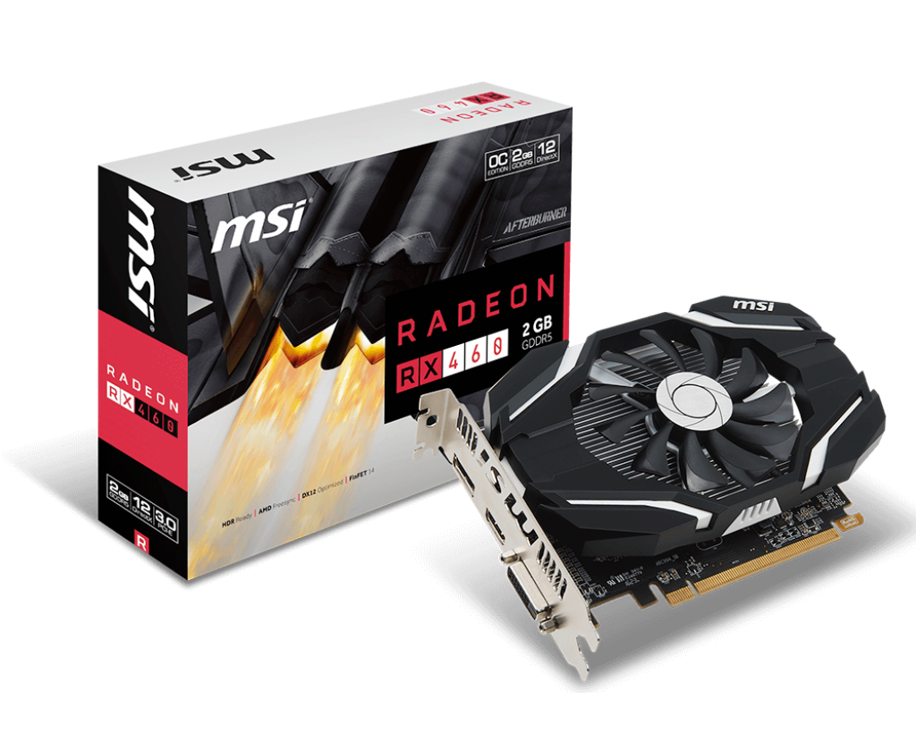 MSI lance sa RX 460 en catimini