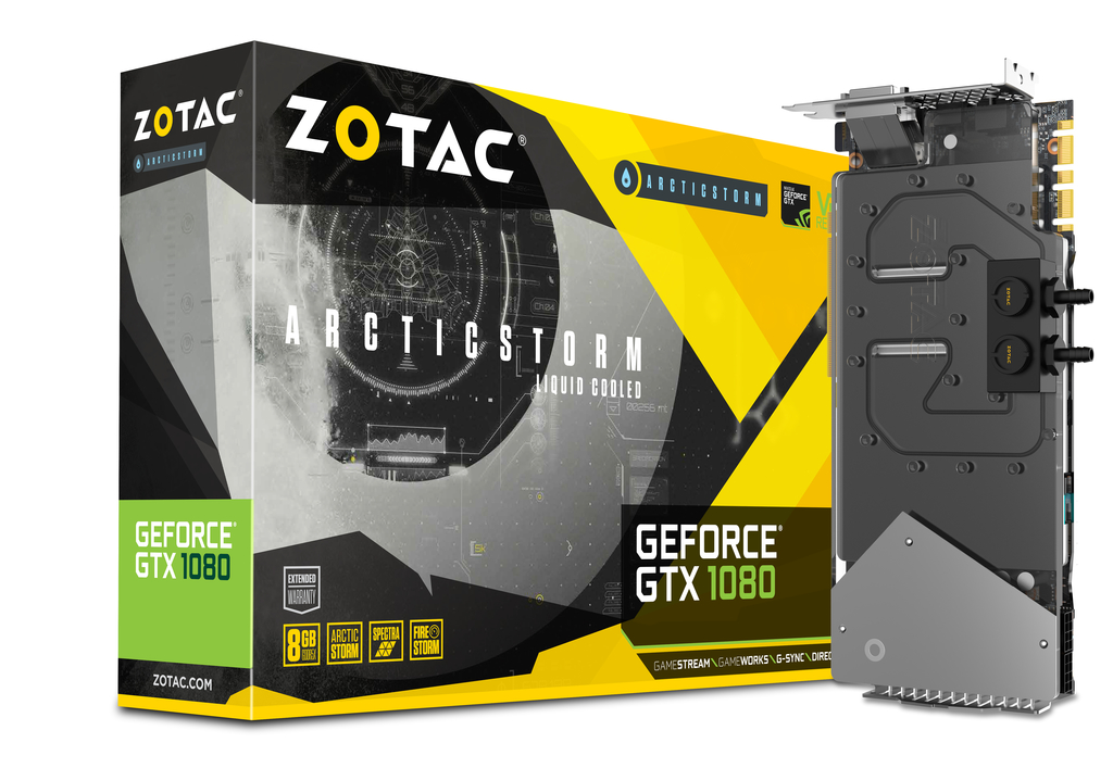 ZOTAC colle la 1080 sous la flotte