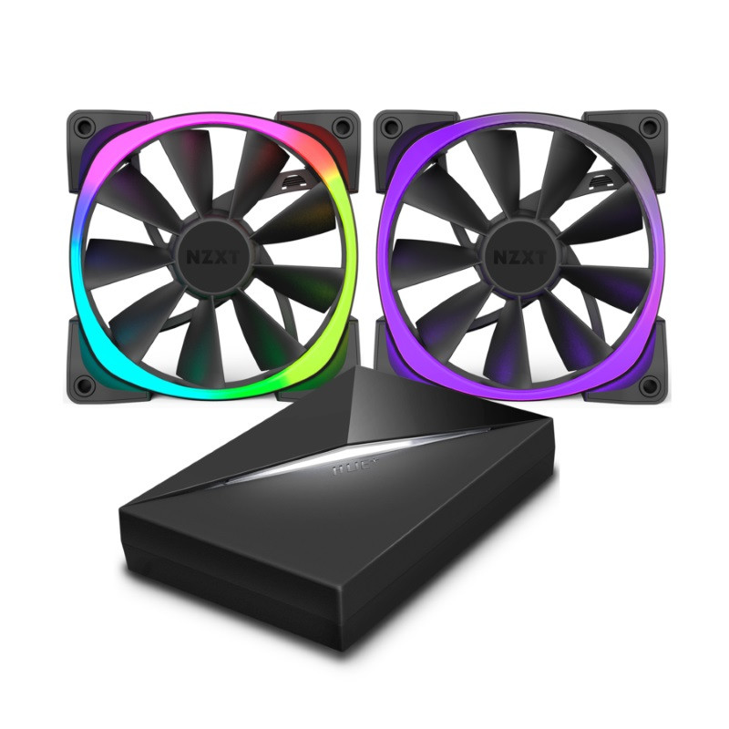 NZXT sort aussi des ventilateurs RGB