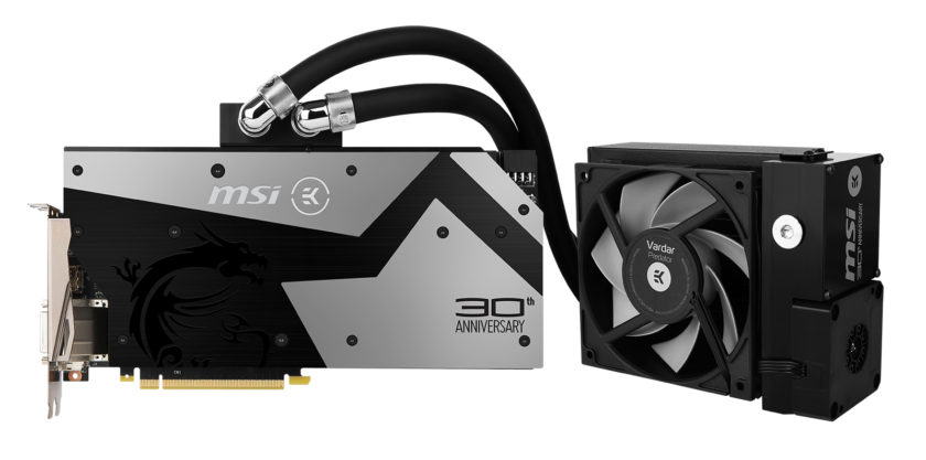 Une 1080 sous flotte pour les 30 ans de MSI