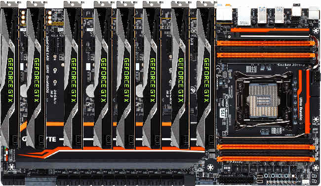 Le SLI seulement sur les cartes X370 !