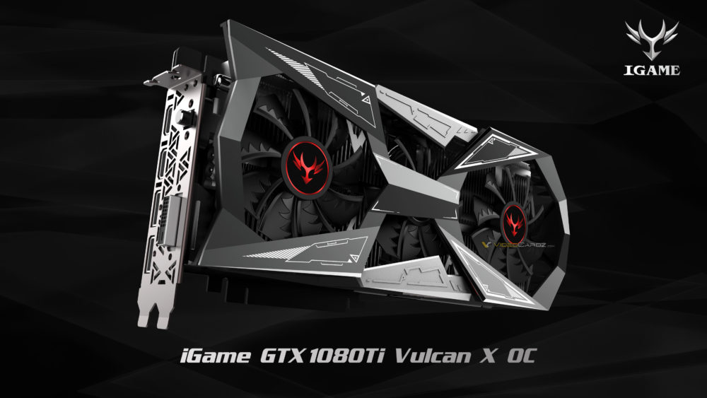 COLORFUL annonce son iGame GTX 1080 Ti Vulcan X OC avec écran