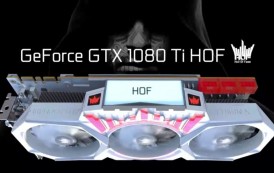 La GTX 1080 Ti HOF aura aussi un écran