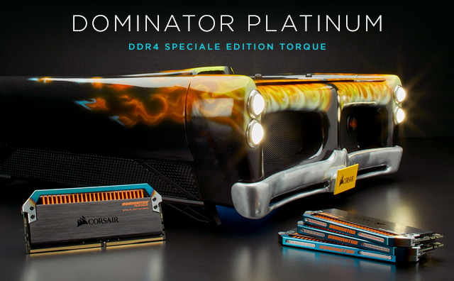 Corsair présente sa DOMINATOR PLATINUM SPECIALE EDITION