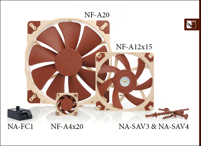 Un moulin de 200mm chez NOCTUA