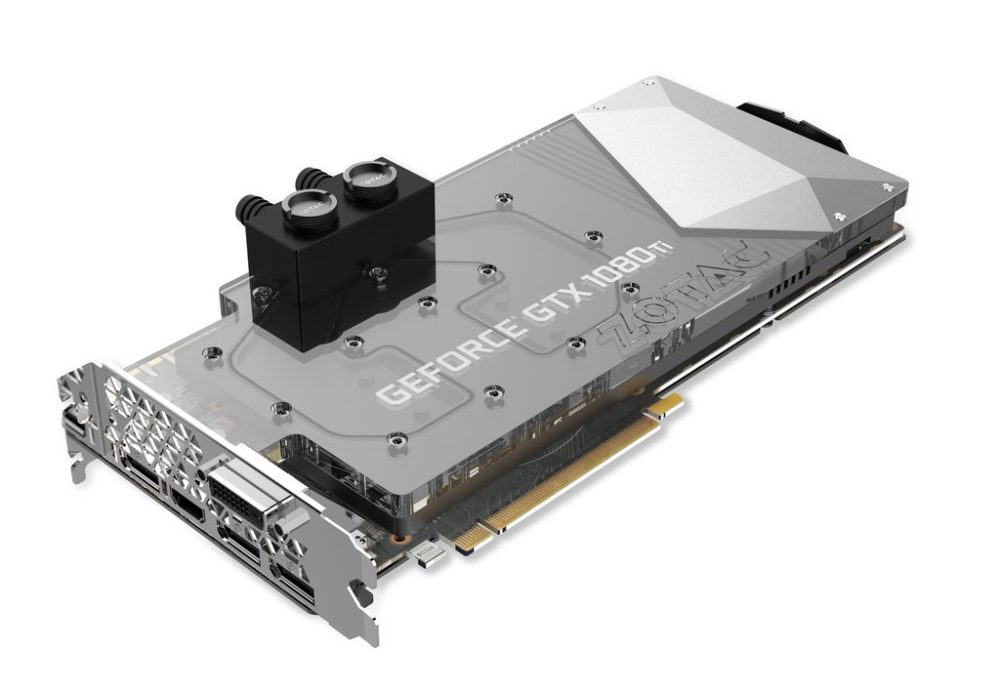 ZOTAC annonce la GeForce GTX 1080 Ti ArcticStorm