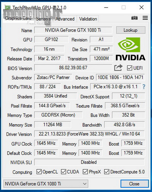 GTX 1080 Ti AMP! Extreme Tests 01