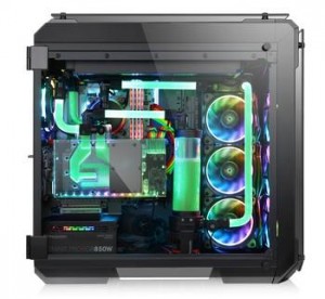 thermaltake view 71 tempered glass edition full-tower chassis series-high-end complete solution