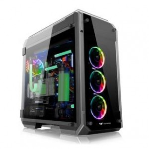 thermaltake view 71 tempered glass rgb edition full tower chassis