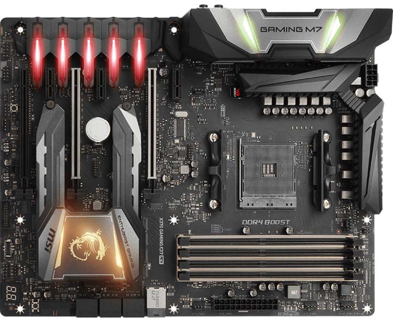 MSI annonce une jolie X370 Gaming M7 ACK