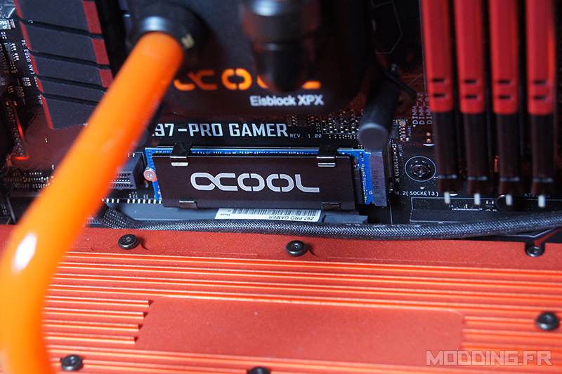 [TEST] Alphacool HDX M.2 Cooler 80mm