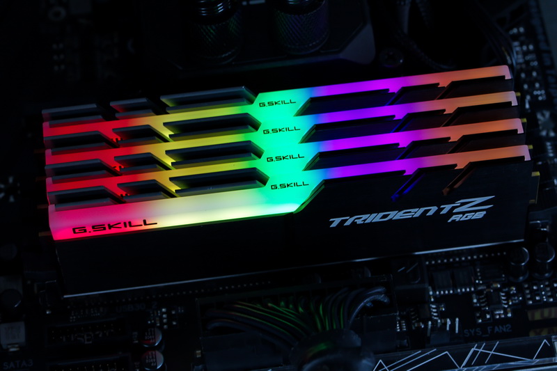 [TEST] Kit DDR4 G.Skill TridentZ RGB 16 Go 3200 MHz