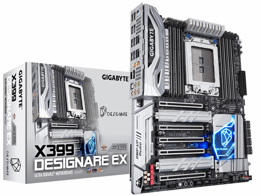 Gigabyte lance la carte mère X399 Designare EX pour les processeurs AMD Ryzen Threadripper