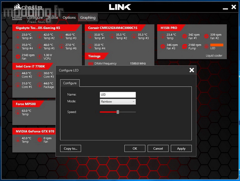 H150i Pro RGB Log 24