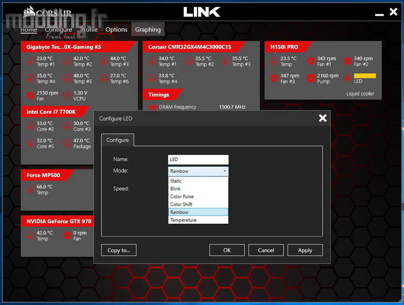 H150i Pro RGB Log 25