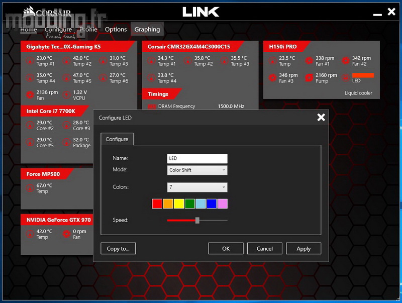 H150i Pro RGB Log 30