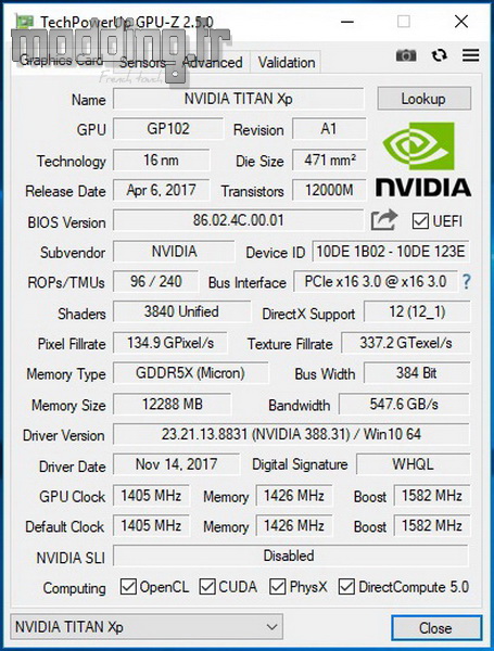 Titan XP test 01