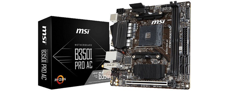 MSI révèle une carte mère AM4 en mITX