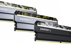 G.Skill Sniper X: Nouvelle gamme de mémoire DDR4 avec un design camouflage