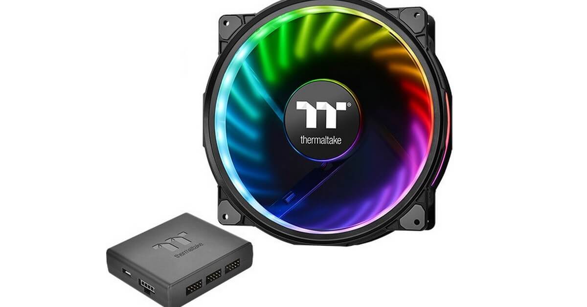 Thermaltake sort un ventilateur RGB en 20cm