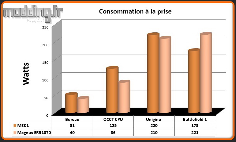 Consommation Magnus ER51070