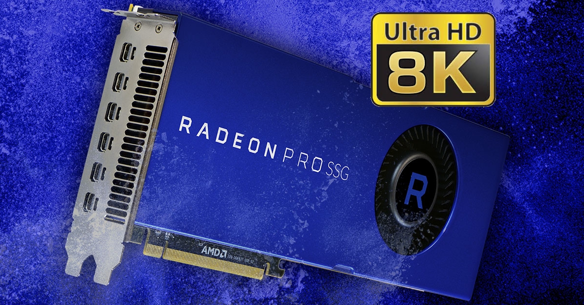 AMD accélère la 8K dans Adobe avec sa Radeon Pro SSG