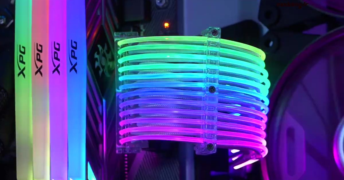 Computex 2018 – Des câbles RGB chez Lian Li