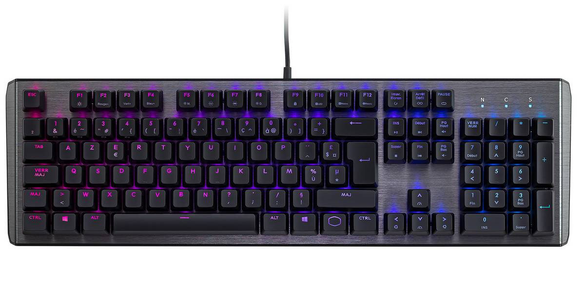 Cooler Master annonce le clavier CK550