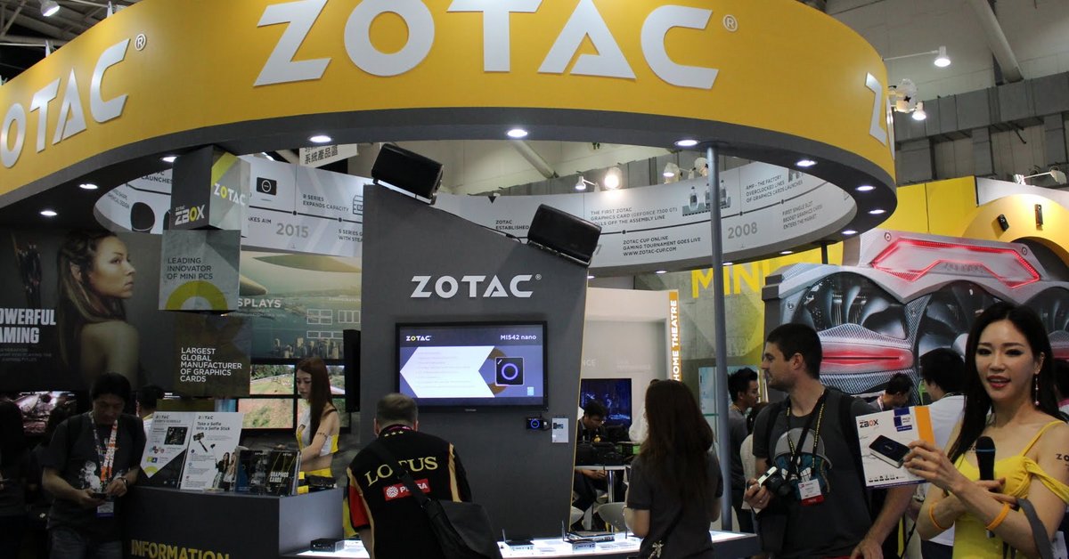 Computex - 2018 Du mini pc et du sac VR chez ZOTAC