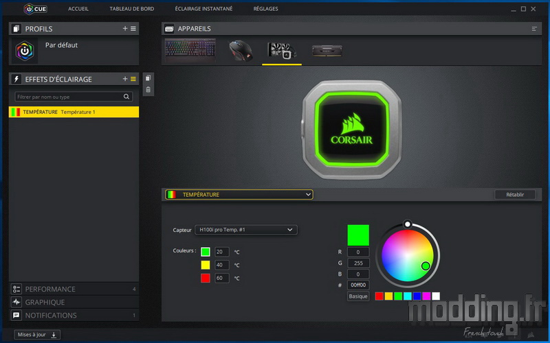 H100i Pro RGB Log 10