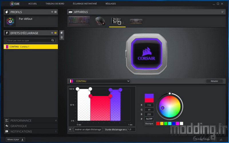 H100i Pro RGB Log 12