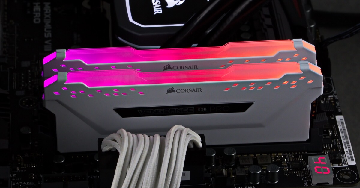 TEST] Kit DDR4 Corsair Vengeance RGB Pro 16Go 3200 MHz