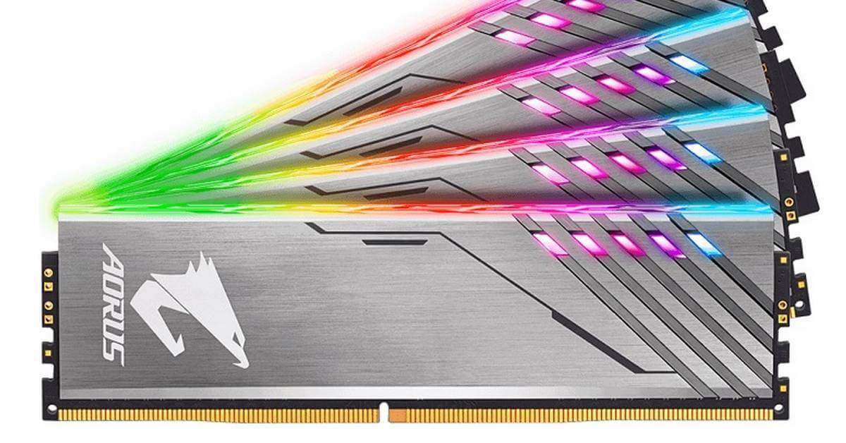 Gigabyte lance son kit de mémoire AORUS RGB