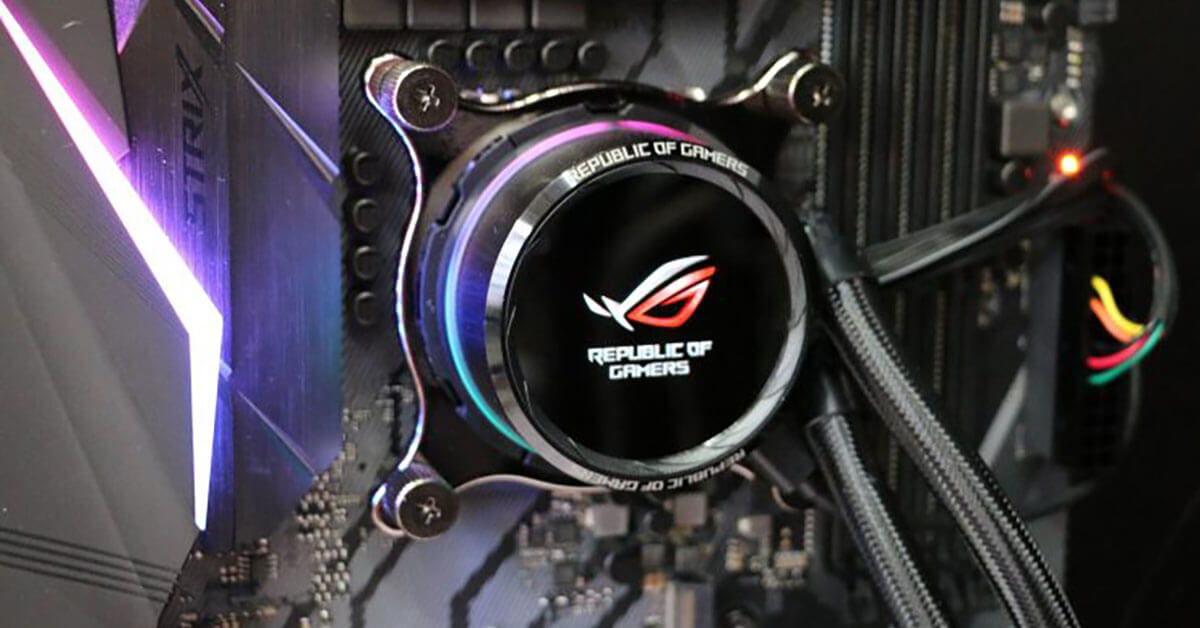 Asus ROG Ryuo, un AIO watercooling avec écran OLED