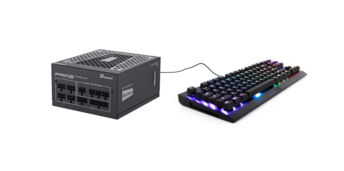 SeaSonic ajoute les claviers analogiques de Wooting à sa gamme de produits