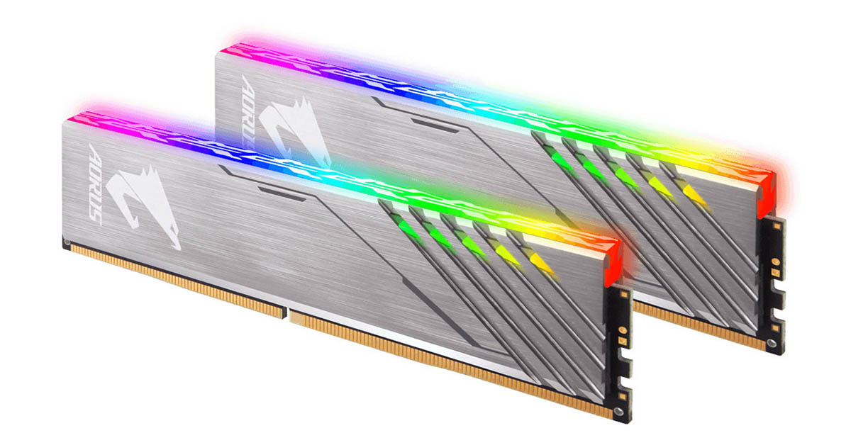 GIGABYTE lance un kit Aorus DDR4-3200 16 Go sans 