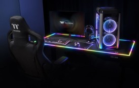 Thermaltake Level 20 RGB BattleStation: Une Table de jeu avec éclairage RGB pour 1000 euros