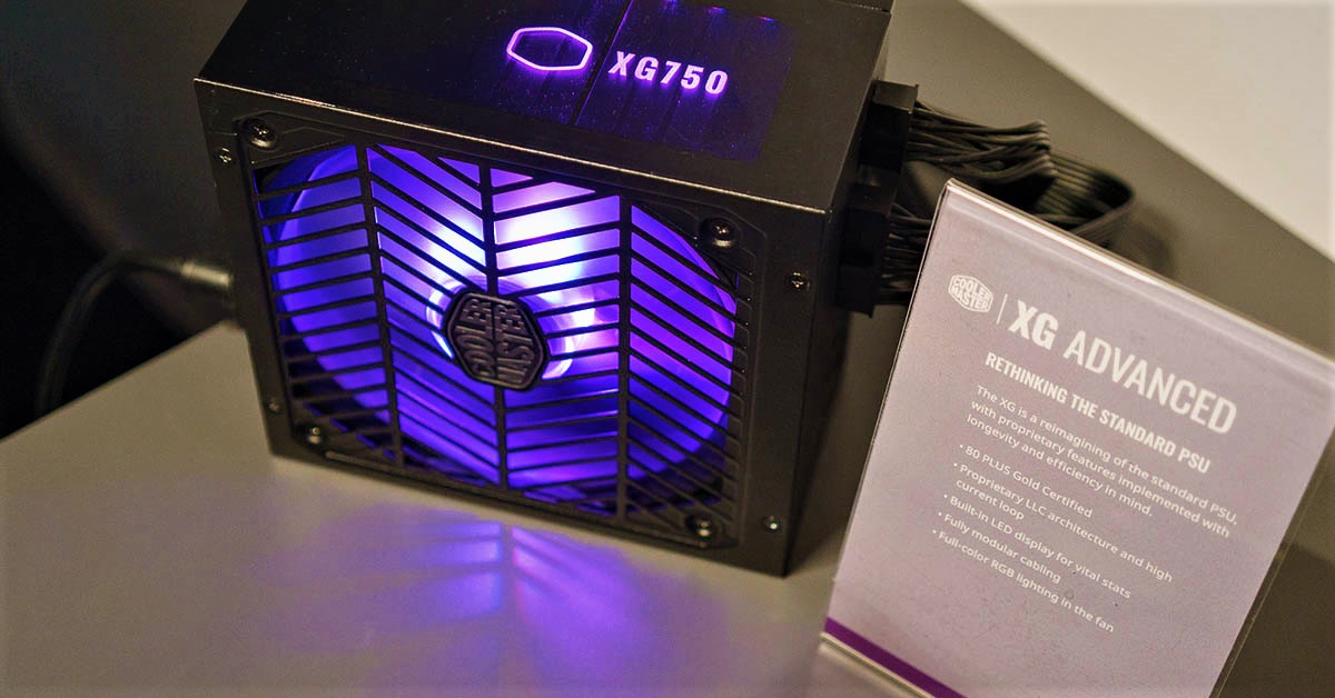 Cooler Master prépare la série d’alimentation XG avec une base propriétaire