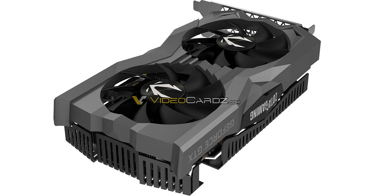 Zotac GeForce GTX 1660 Ti AMP & Twin Fan : premières images