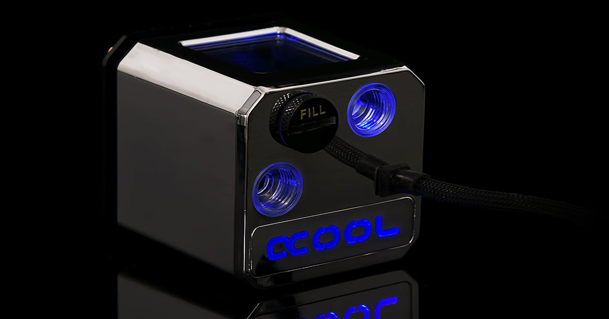 Alphacool passe au chrome pour son Eisbaer Solo