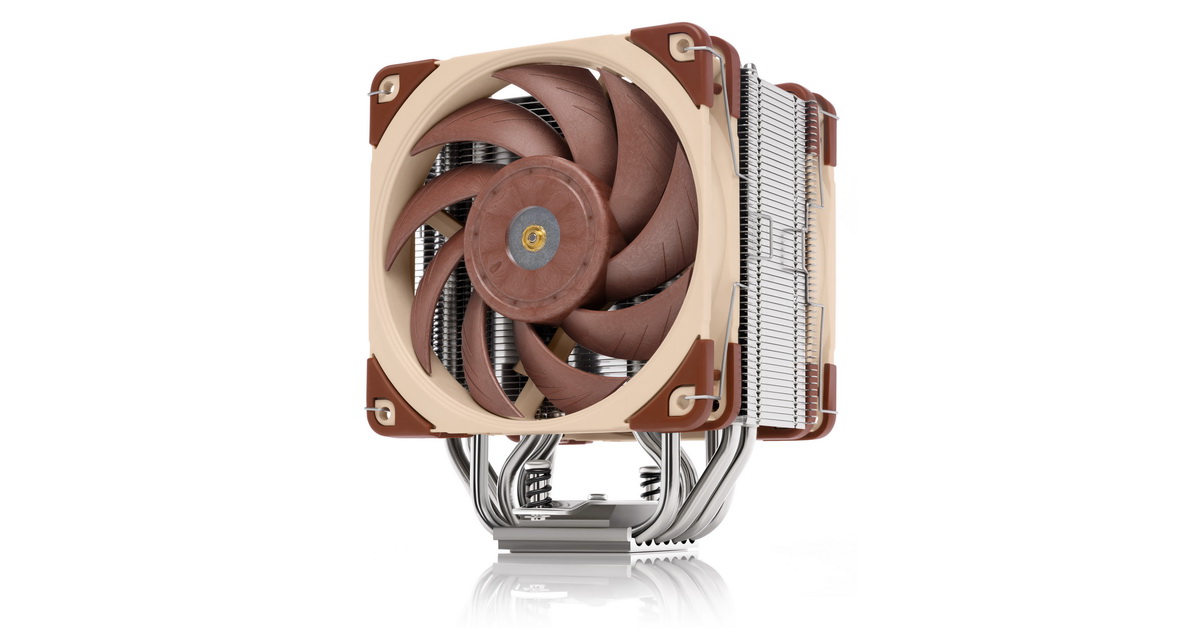 Noctua actualise son NH-U12 en l’équipant de deux NF-A12x25