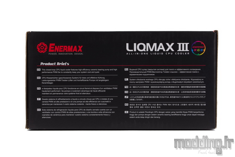 Enermax - LIQMAX III RGB - All-in-One RGB CPU-Wasserkühler