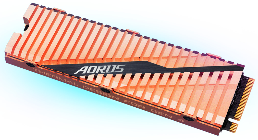 Le SSD PCIe 4.0 Aorus NVMe Gen4 à partir de 199 euros