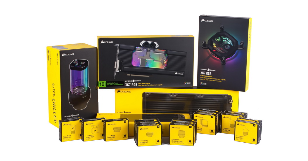 Présentation] Watercooling Corsair Hydro X Series