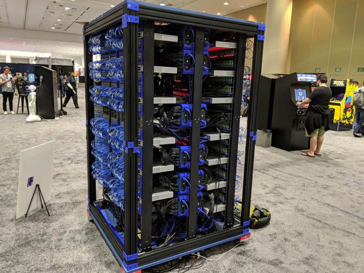 Oracle présente un supercalculateur de 1060 Raspberry Pi 3