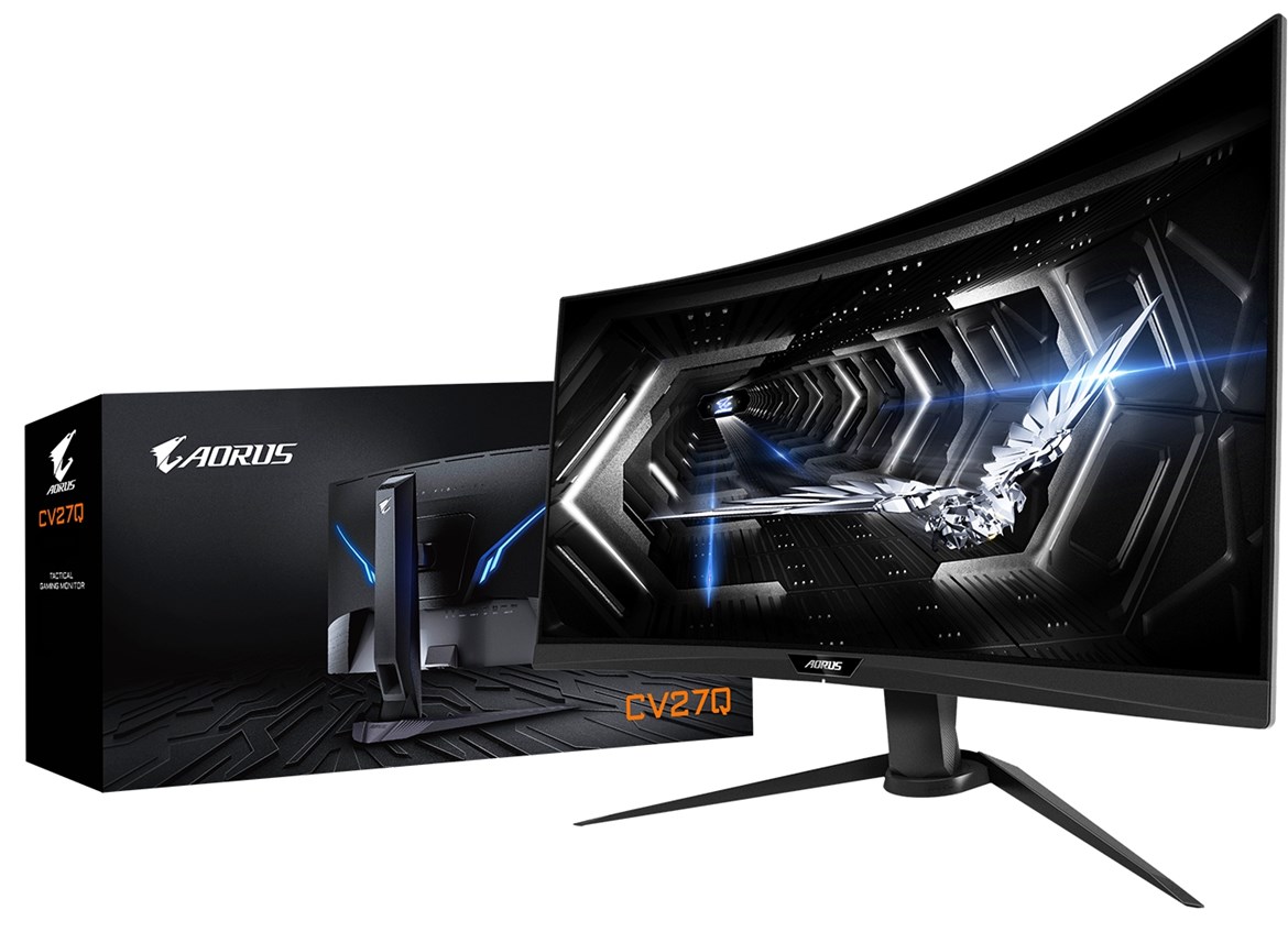 Gigabyte lance le Aorus CV27Q un moniteur 165Hz QHD 1500R