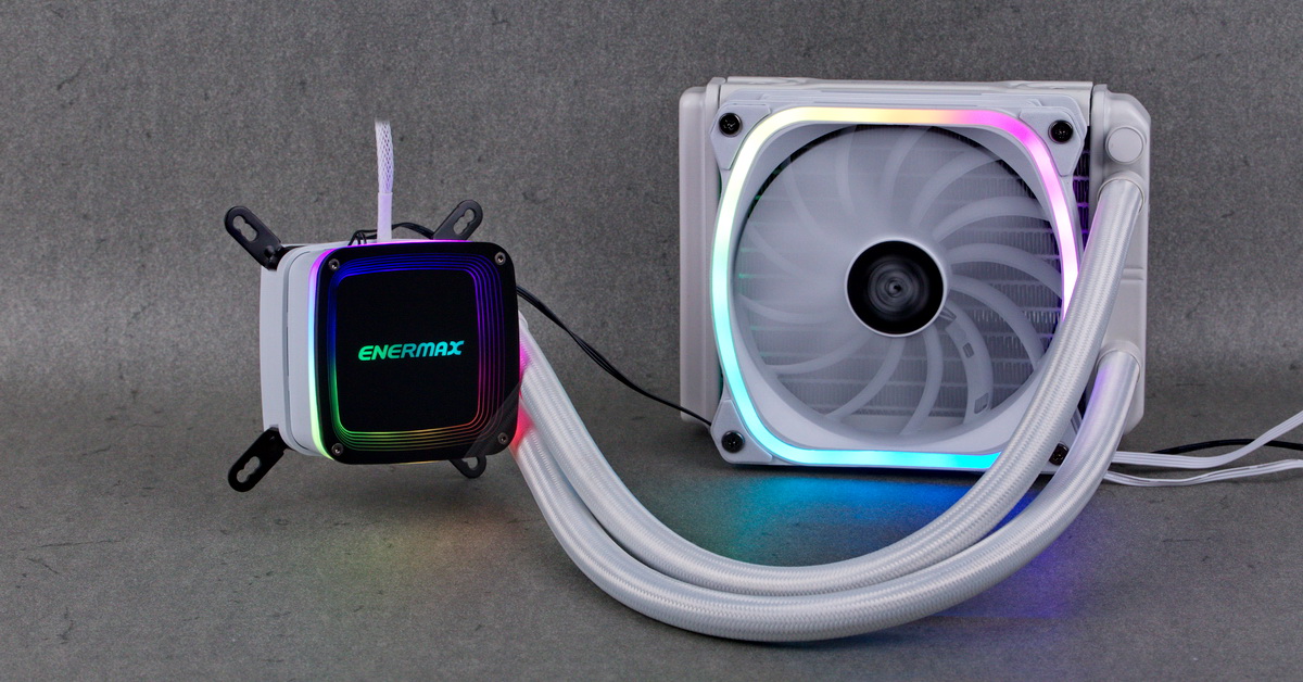 [TEST] AIO Enermax Aquafusion White 120